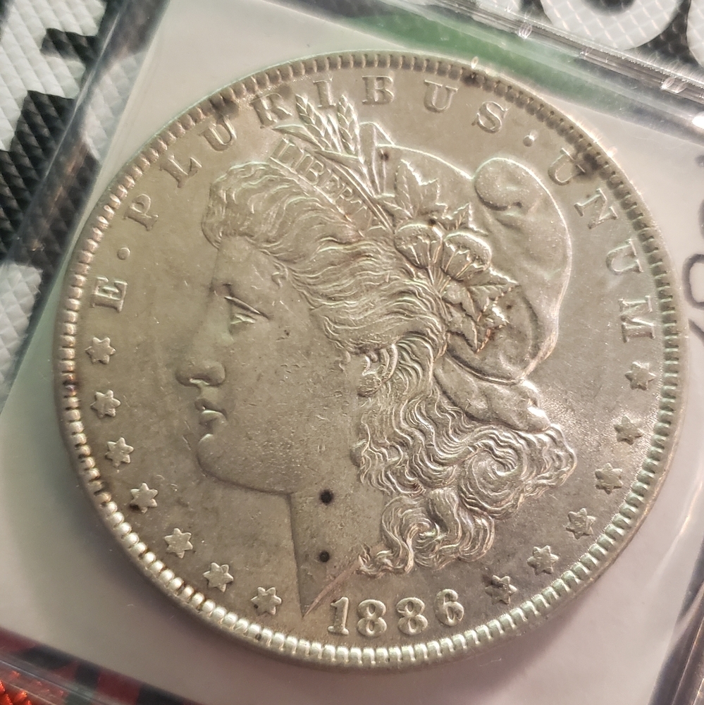 1886 Morgan Silver Dollar